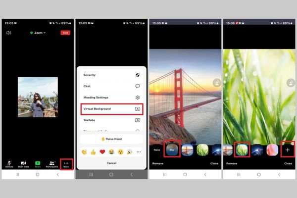 Cara Mengganti Background Zoom di HP Android dan iPhone